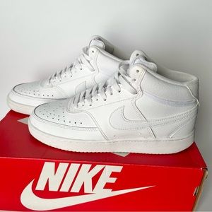 Nike Court vision mid sneakers Women